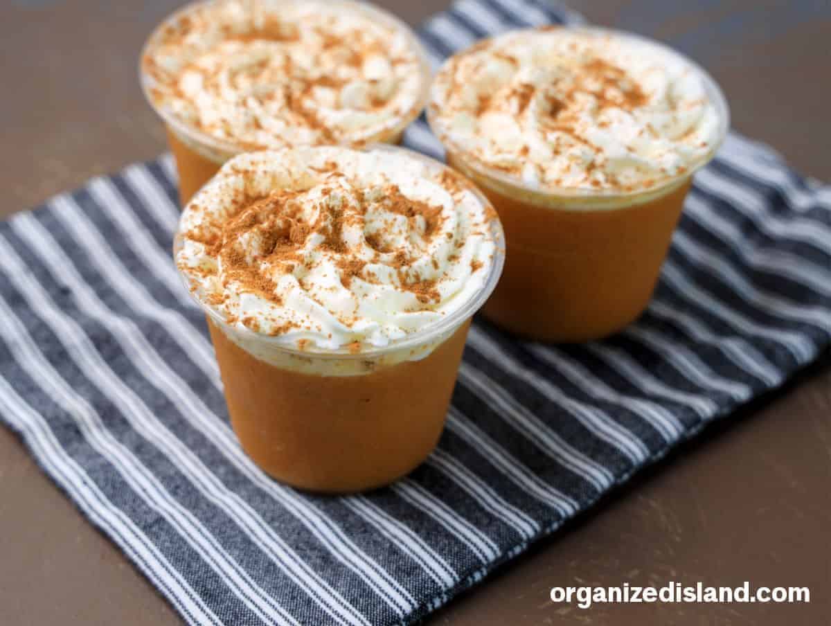 Pumpkin Jello Shots