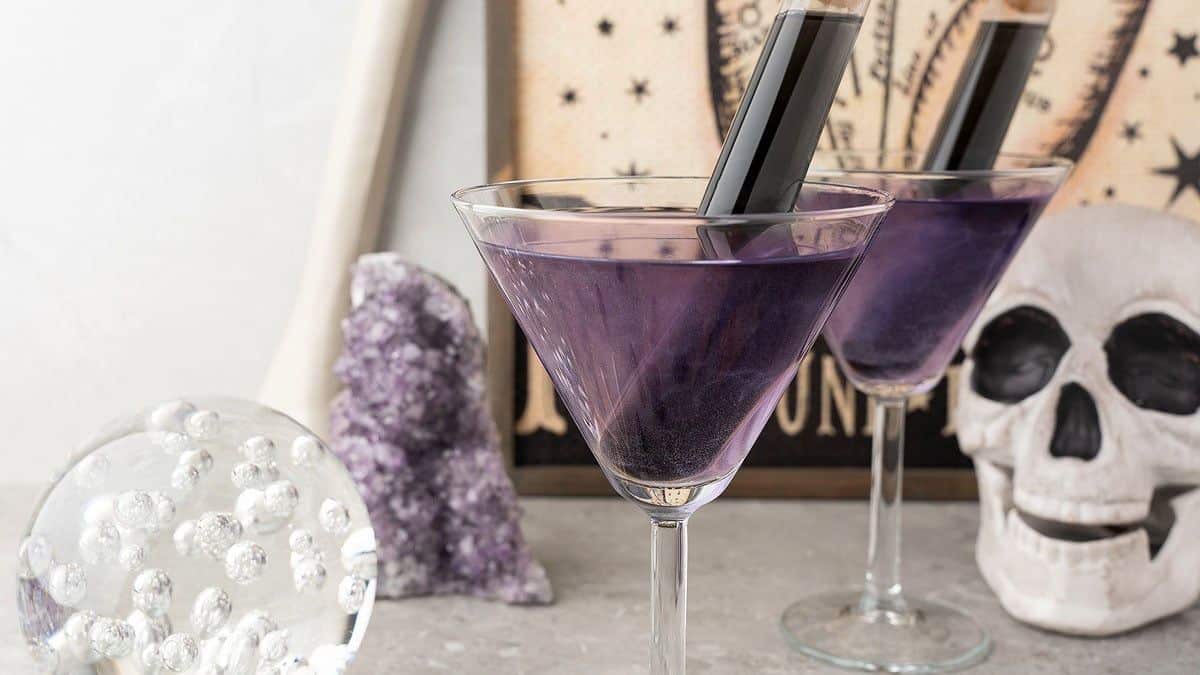 Black Magic Rum Halloween Cocktail