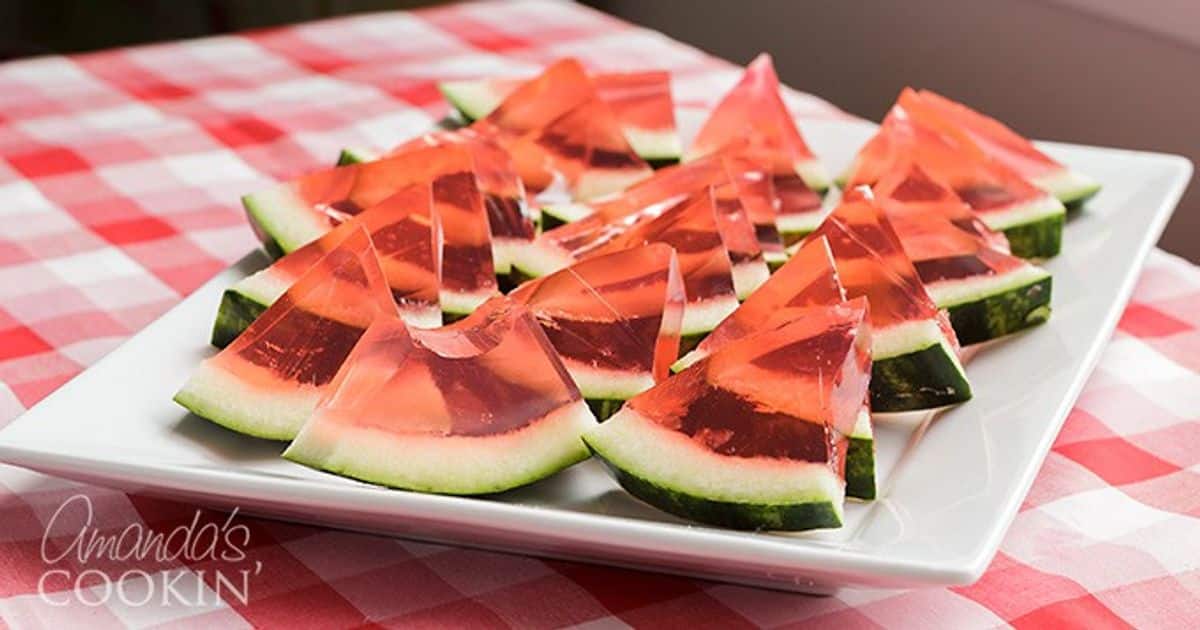 Watermelon Jello Shots- 2 different ways!