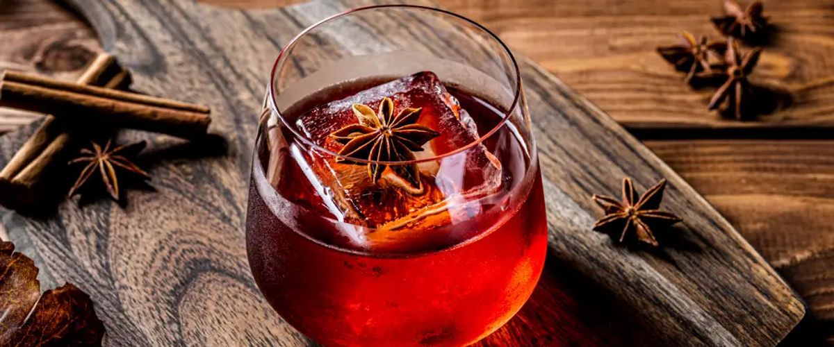 Chocolate Almond Autumn Negroni