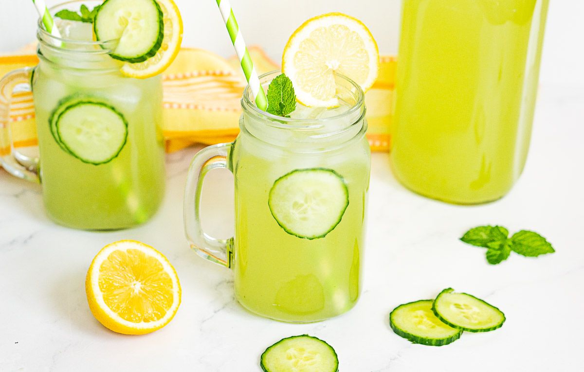 Easy Cucumber Lemonade