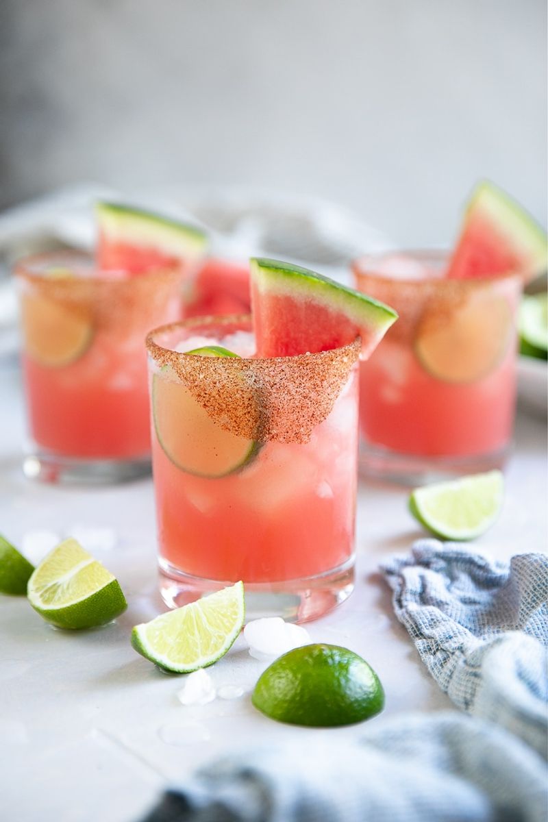 Watermelon Margarita Recipe (3-Ingredients)