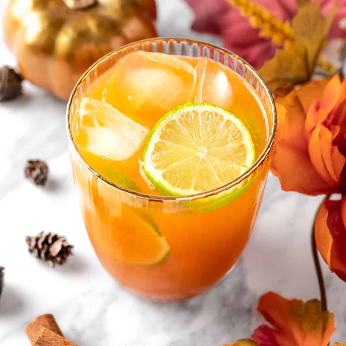Pumpkin Spice Margarita - The Littlest Crumb