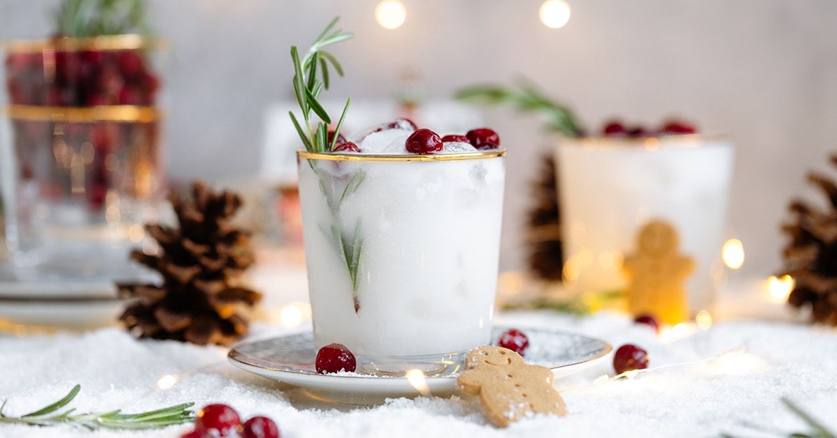 White Christmas Coconut Margarita