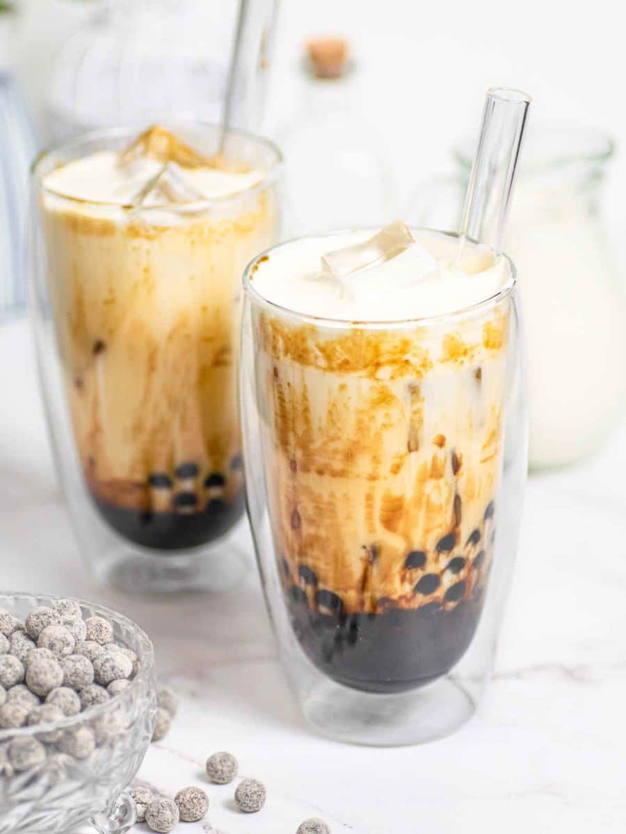 Tiger Milk Tea: Homemade Brown Sugar Bubble Tea