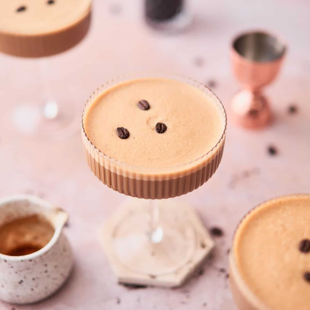 Creamy Espresso Martini with Baileys