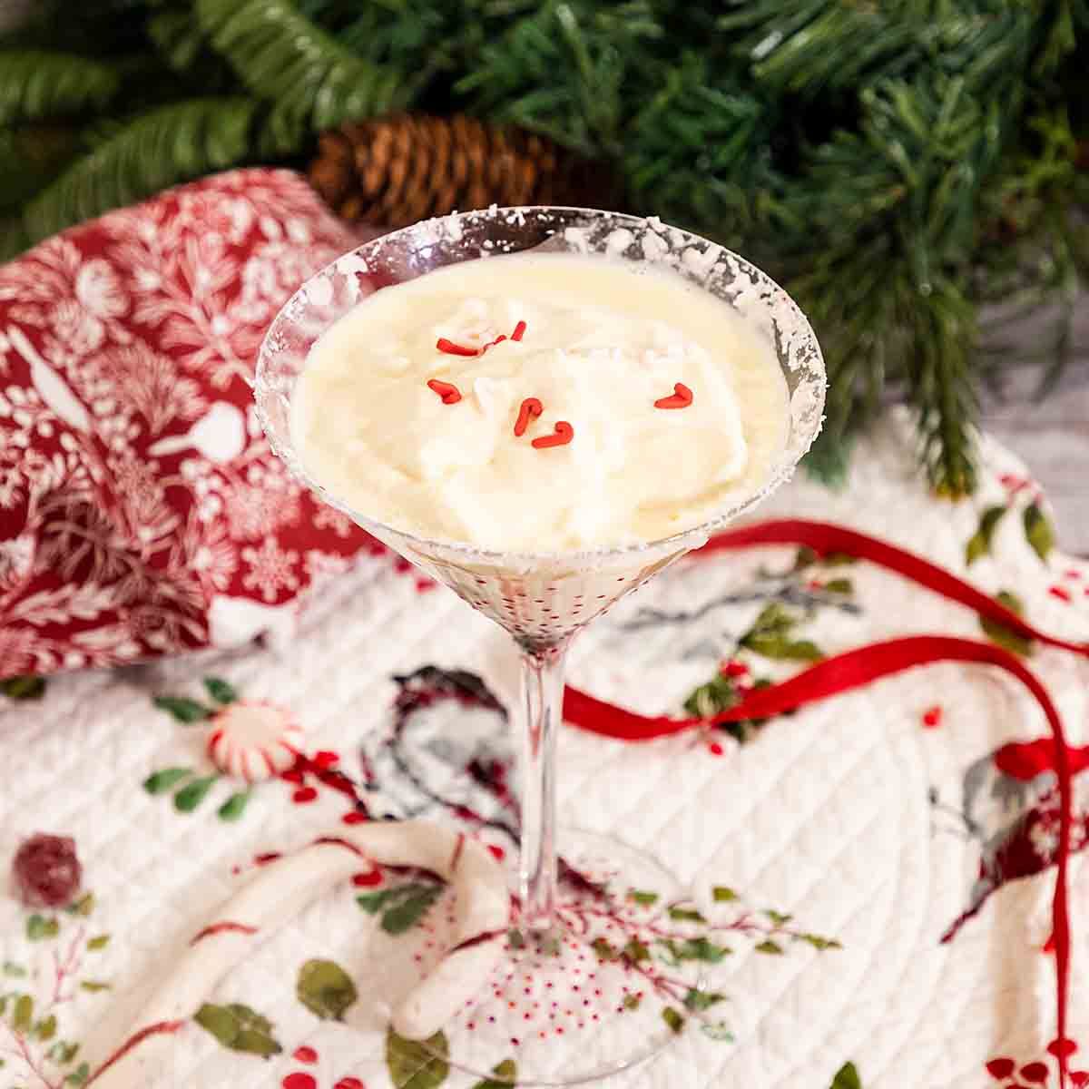 Festive Candy Cane Martini – Art of Natural Living