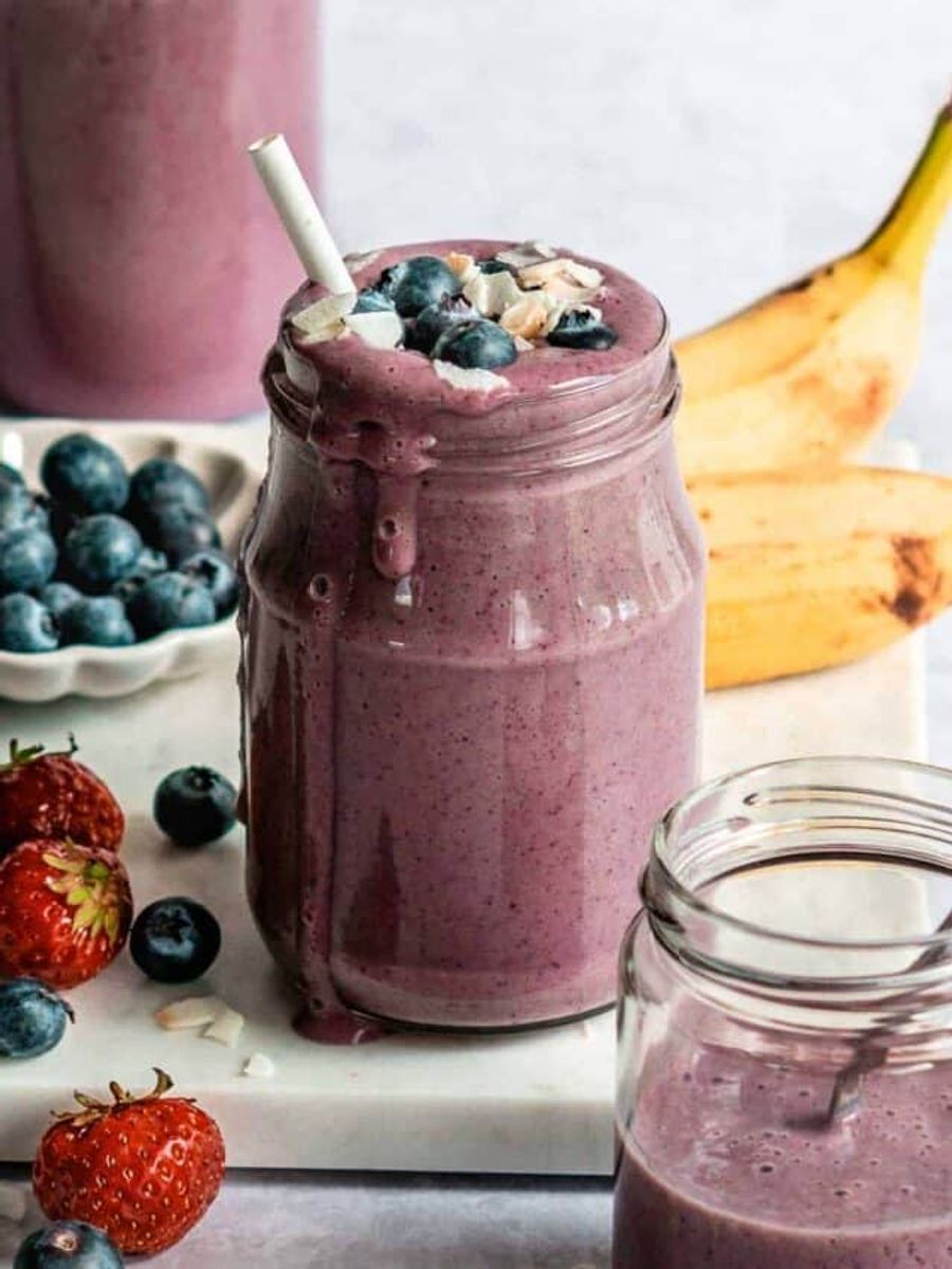 Frozen Fruit Smoothie (no yogurt) - Wholefood Soulfood Kitchen