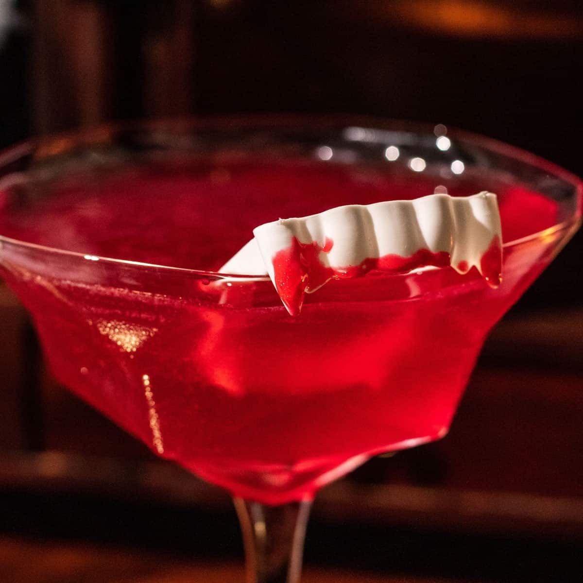 Halloween Vampire's Kiss Cocktail Recipe