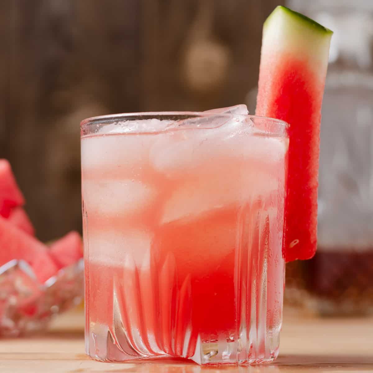 Watermelon Whiskey Sour with Fresh Watermelon - Mandi of the Mountains