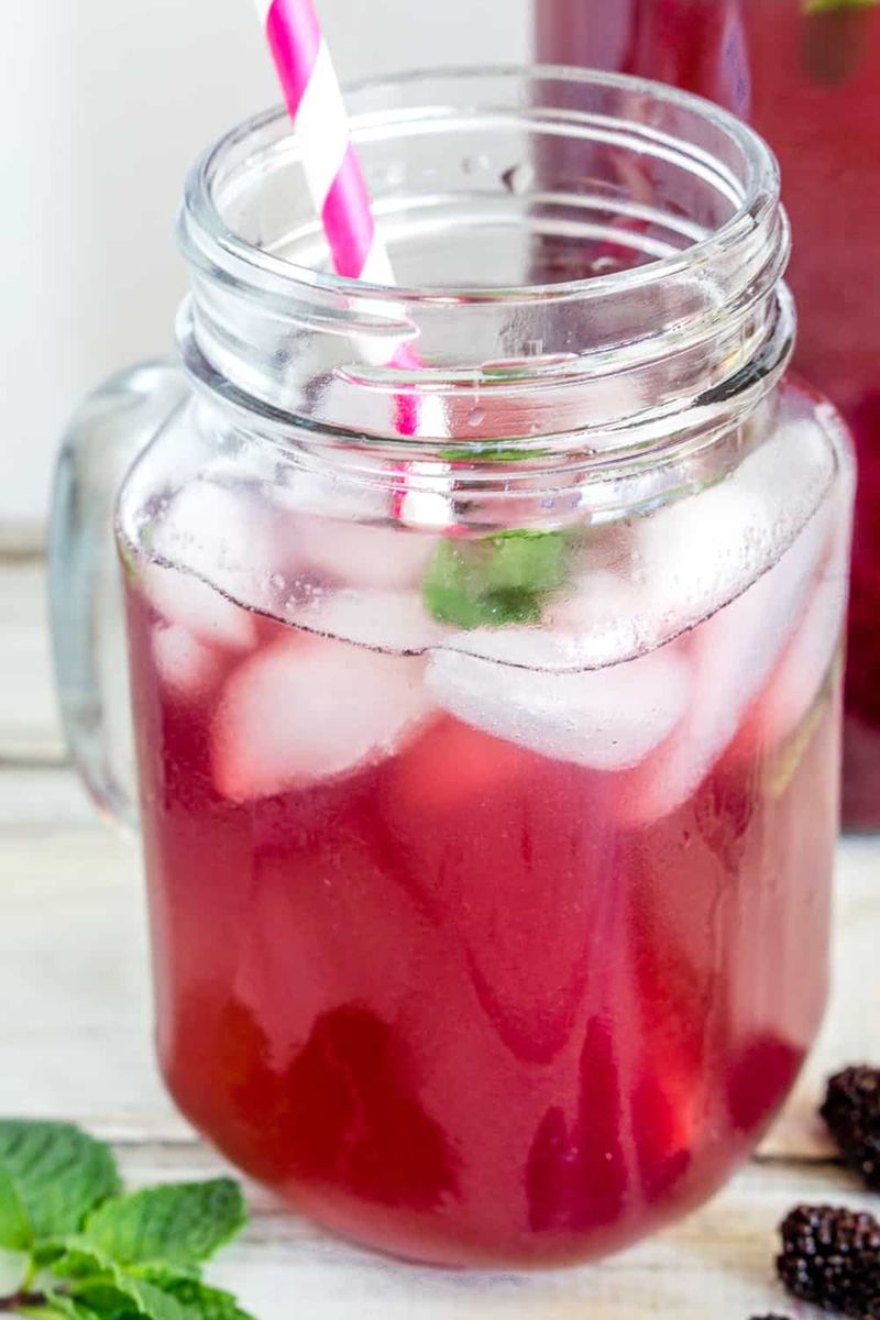 Mulberry Iced Tea