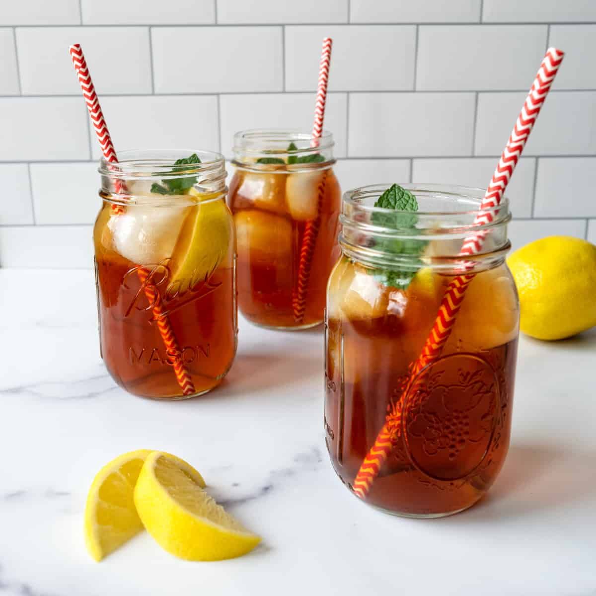 Earl Grey Iced Tea with Honey