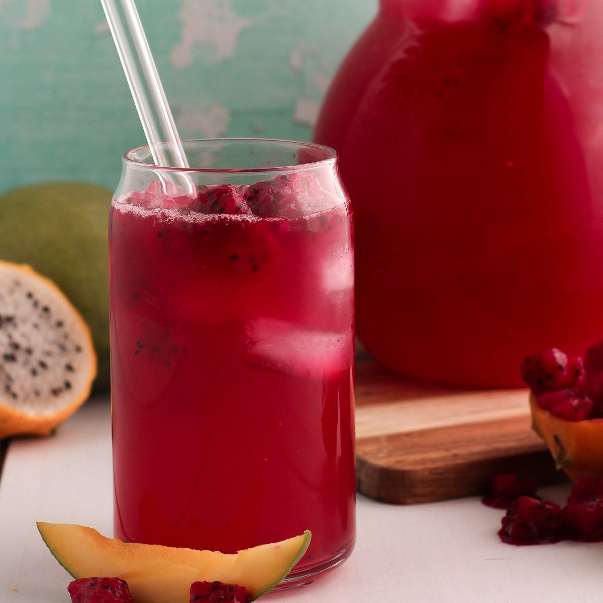 Mango Dragon Fruit Lemonade