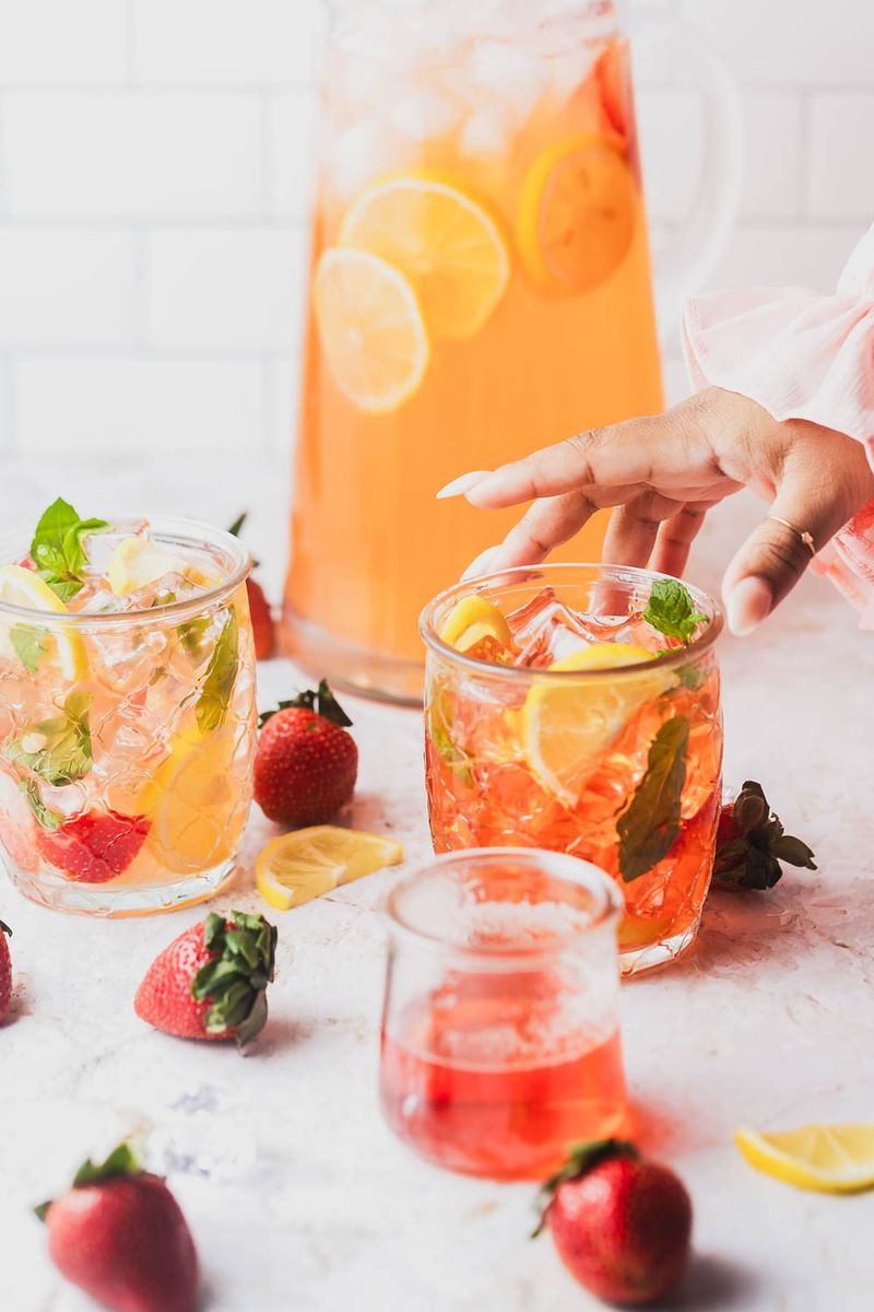 The BEST Vodka Strawberry Lemonade | Sweet Tea + Thyme