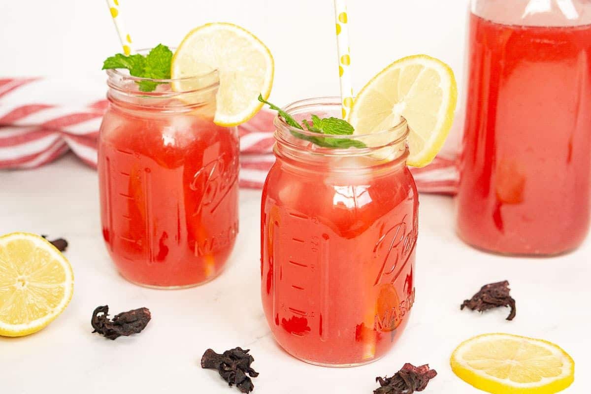 Hibiscus Lemonade