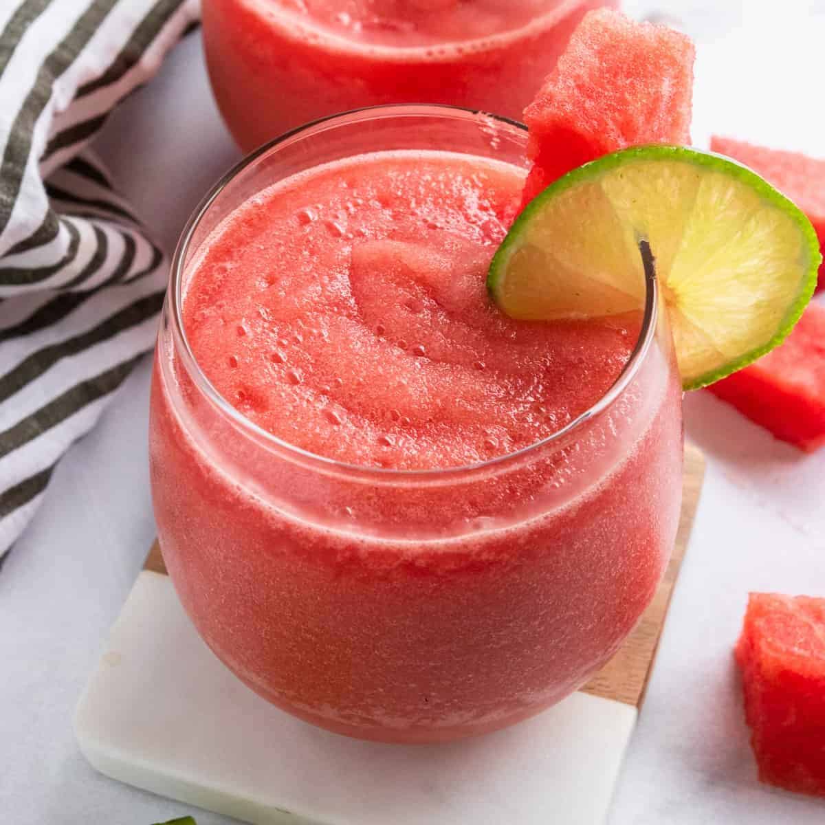 Watermelon Frosé (Frozen Rosé)